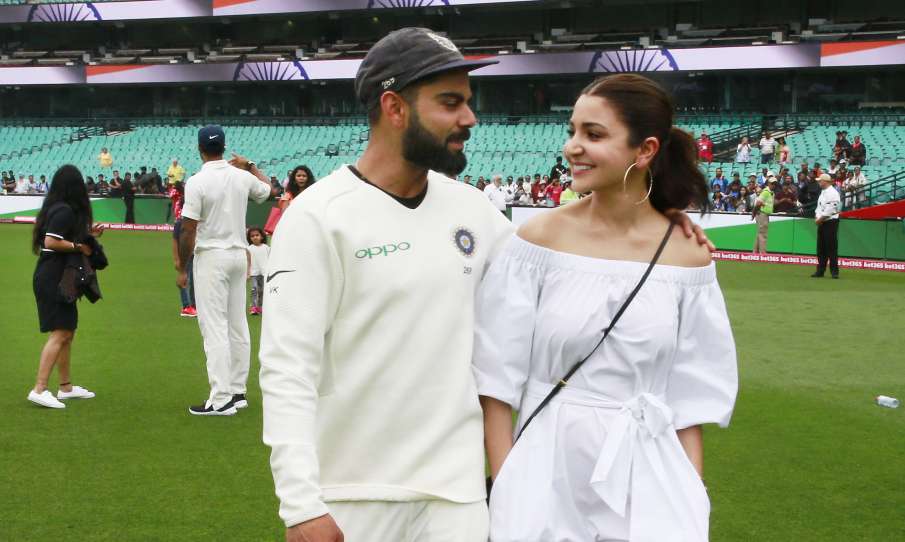 विराट कोहली और पत्नी अनुष्का शर्मा विराट कोहली और पत्नी अनुष्का शर्मा- India TV Hindi