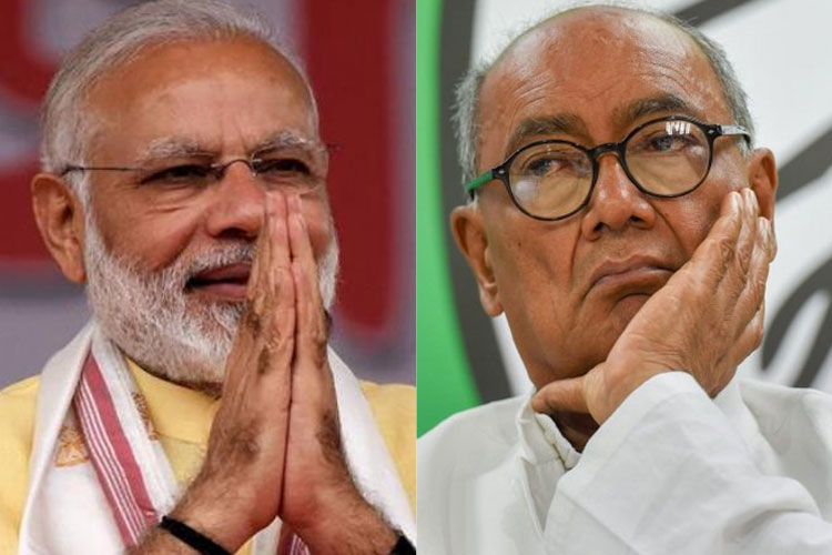 PM Narendra Modi and Congress Leader Digvijay Singh | PTI File PM Narendra Modi and Congress Leader Digvijay Singh | PTI File- India TV Hindi