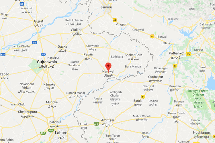 Historical 'Guru Nanak palace' demolished by locals in Narowal of Pakistan | Google Maps Historical 'Guru Nanak palace' demolished by locals in Narowal of Pakistan | Google Maps- India TV Hindi