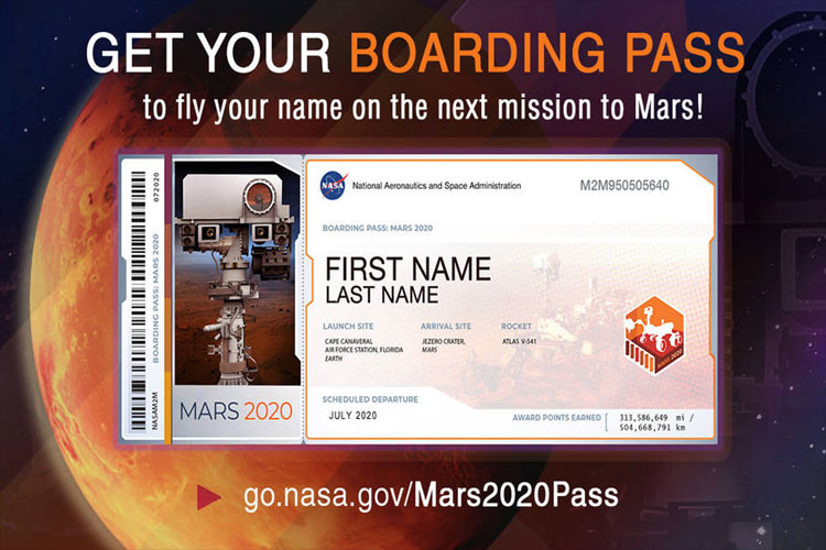 Send your name here to fly aboard NASA's next Mars rover in 2020 Send your name here to fly aboard NASA's next Mars rover in 2020- India TV Hindi