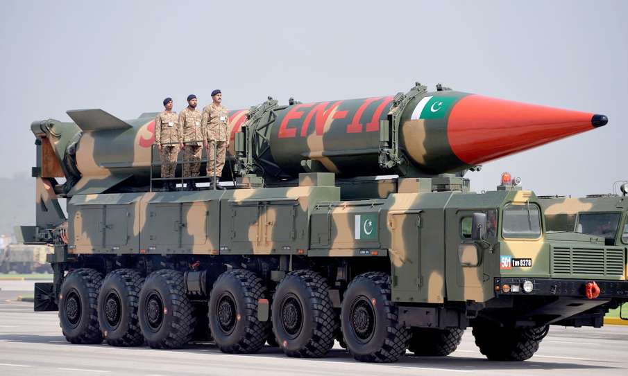 Pakistan military says it test-fired ballistic missile Shaheen-II Pakistan military says it test-fired ballistic missile Shaheen-II- India TV Hindi