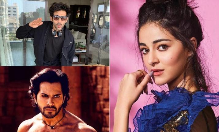 Kartik aaryan, varun dhawan and ananya panday Kartik aaryan, varun dhawan and ananya panday- India TV Hindi