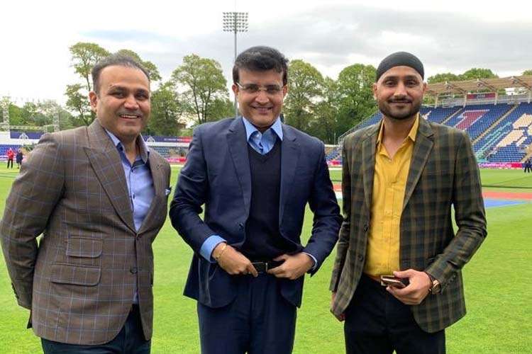 Virender Sehwag, Sourav Ganguly, and Harbhajan Singh Virender Sehwag, Sourav Ganguly, and Harbhajan Singh- India TV Hindi