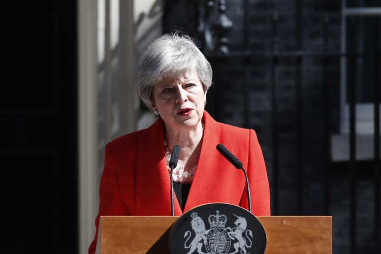 British Prime Minister Theresa May announces... British Prime Minister Theresa May announces...- India TV Hindi