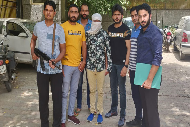 Gangster Sonu Jaat, wanted in many cases, held by Delhi Police Gangster Sonu Jaat, wanted in many cases, held by Delhi Police- India TV Hindi