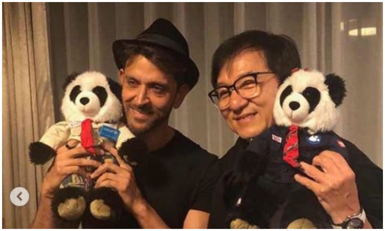 Hritik roshan and Jackie chan Hritik roshan and Jackie chan- India TV Hindi