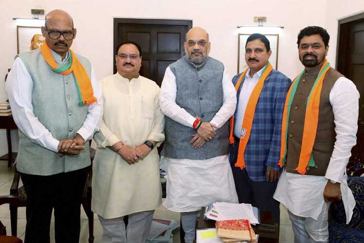 TDP Rajya Sabha MPs Y Sujana Chowdary, TG Venkatesh and... TDP Rajya Sabha MPs Y Sujana Chowdary, TG Venkatesh and...- India TV Hindi