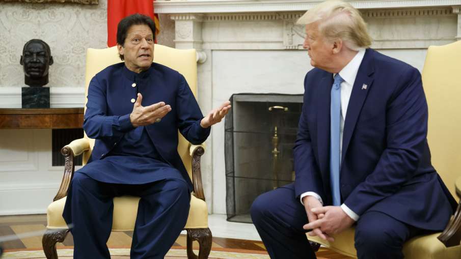 Pakistan PM Imran Khan and US President Donald Trump | AP Pakistan PM Imran Khan and US President Donald Trump | AP- India TV Hindi