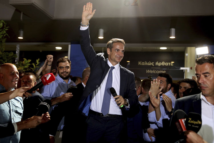 Kyriakos Mitsotakis | AP Kyriakos Mitsotakis | AP- India TV Hindi