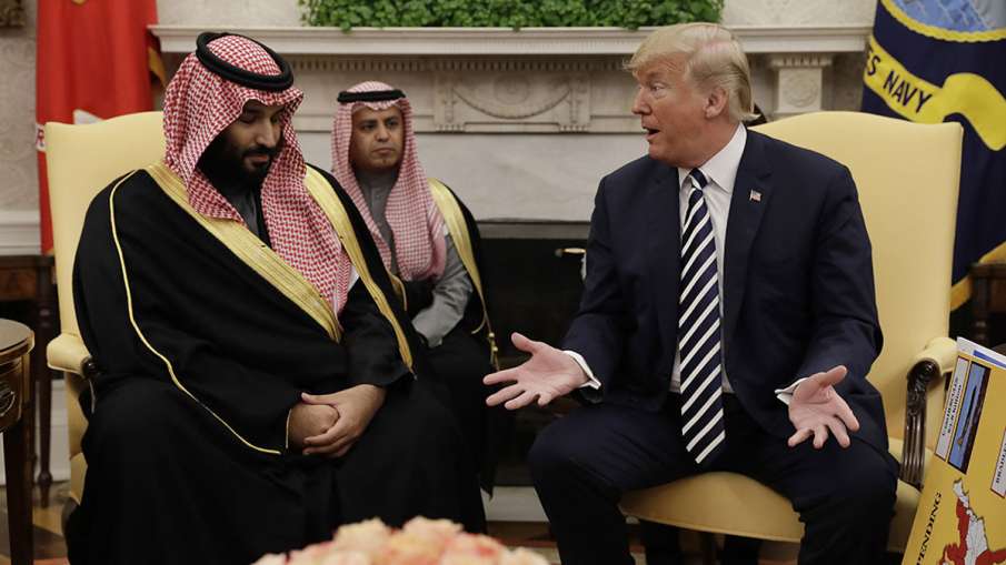 President Donald Trump with Saudi Crown Prince Mohammed bin Salman | AP File President Donald Trump with Saudi Crown Prince Mohammed bin Salman | AP File- India TV Hindi