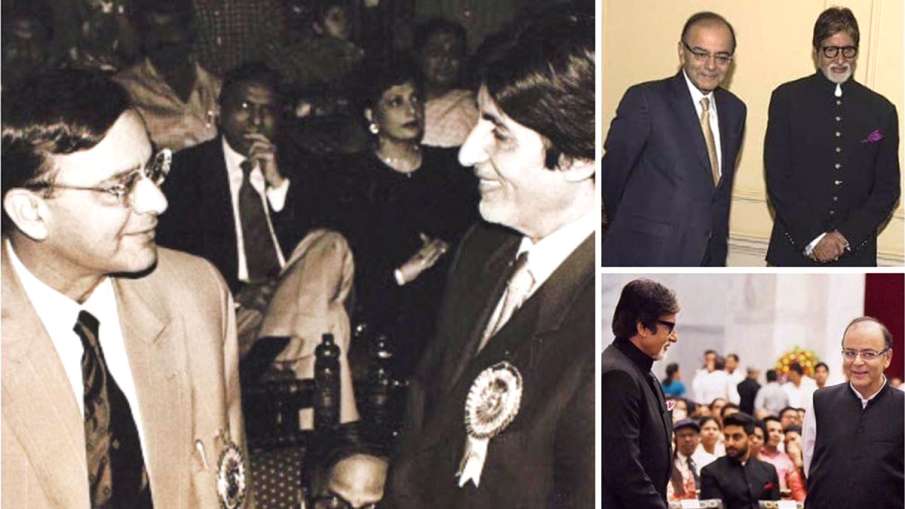 Amitabh Bachchan with Arun Jaitley Amitabh Bachchan with Arun Jaitley- India TV Hindi
