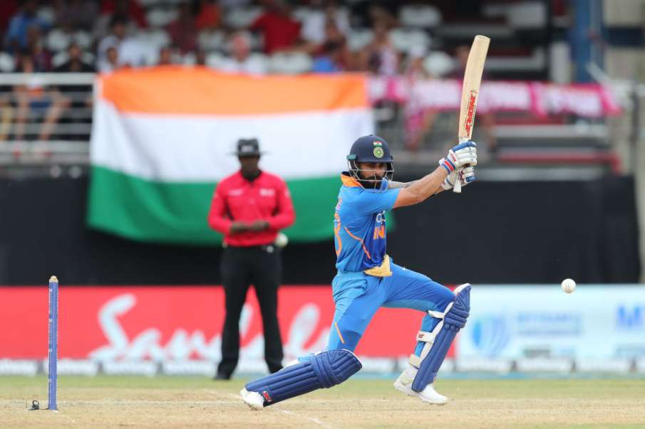 IND vs WI 3rd ODI: विराट कोहली का रिकॉर्डतोड़ प्रदर्शन जारी, 43वां वनडे शतक जड़ कर डाली सचिन के रिकॉ IND vs WI 3rd ODI: विराट कोहली का रिकॉर्डतोड़ प्रदर्शन जारी, 43वां वनडे शतक जड़ कर डाली सचिन के रिकॉ- India TV Hindi