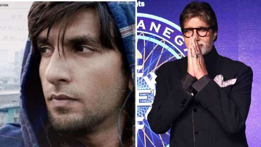 'कौन बनेगा करोड़पति' में अमिताभ बच्चन ने रणवीर सिंह की फिल्म 'गली बॉय' के गाने को कह दिया अश्लील 'कौन बनेगा करोड़पति' में अमिताभ बच्चन ने रणवीर सिंह की फिल्म 'गली बॉय' के गाने को कह दिया अश्लील- India TV Hindi