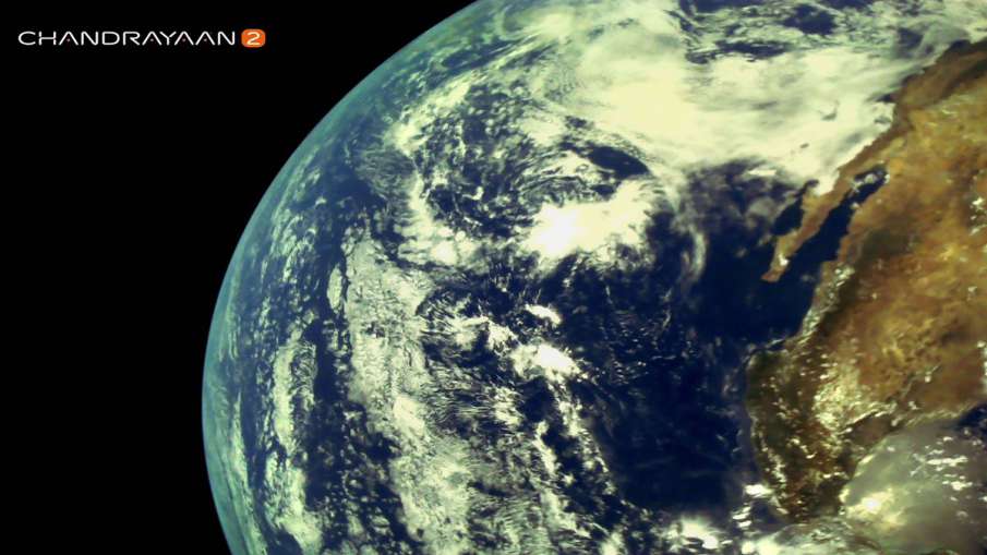 Chandrayaan 2 captures very first and beautiful images of the Earth Chandrayaan 2 captures very first and beautiful images of the Earth- India TV Hindi