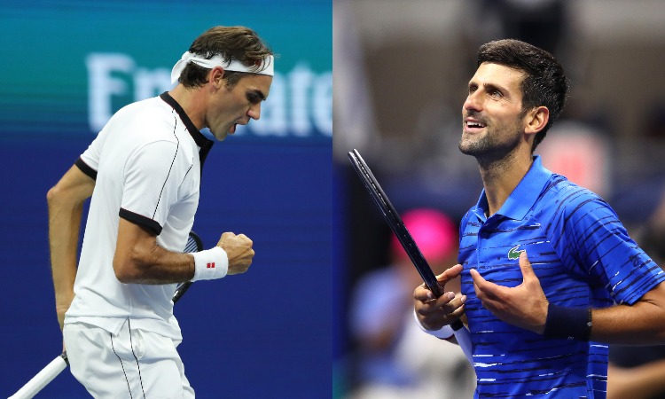 Roger Federer, Novak Jakovich Roger Federer, Novak Jakovich- India TV Hindi