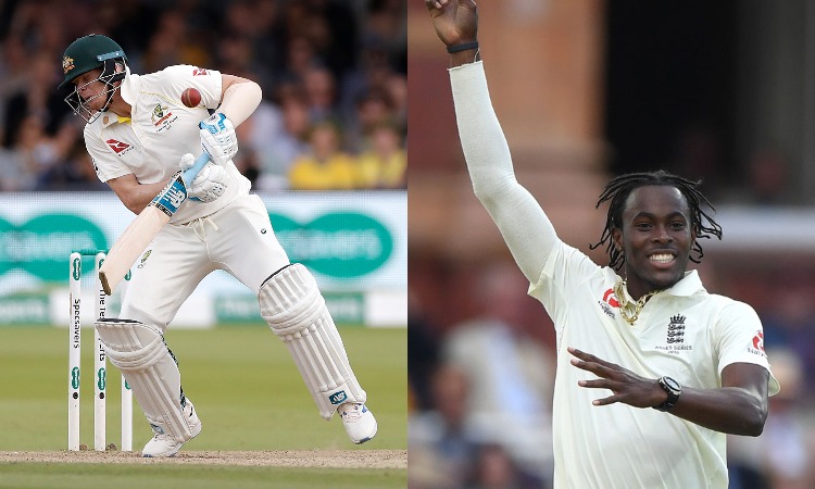 Steve Smith and Jofra Archer Steve Smith and Jofra Archer- India TV Hindi