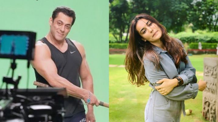 Salman khan and surbhi jyoti Salman khan and surbhi jyoti- India TV Hindi
