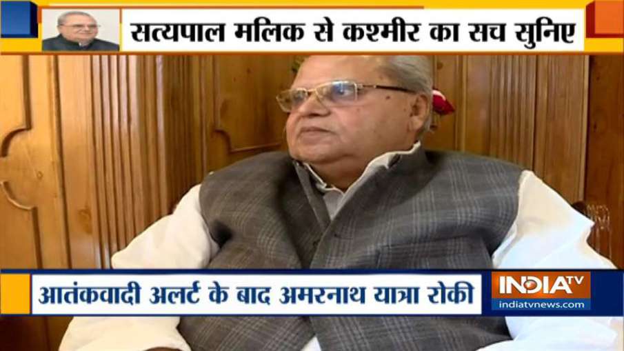 Jammu Kashmir Governor Satyapal Malik Jammu Kashmir Governor Satyapal Malik- India TV Hindi