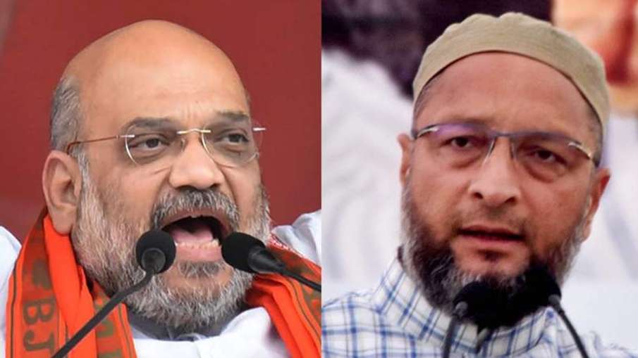 Amit Shah and Asaduddin Owaisi | PTI File Photo Amit Shah and Asaduddin Owaisi | PTI File Photo- India TV Hindi