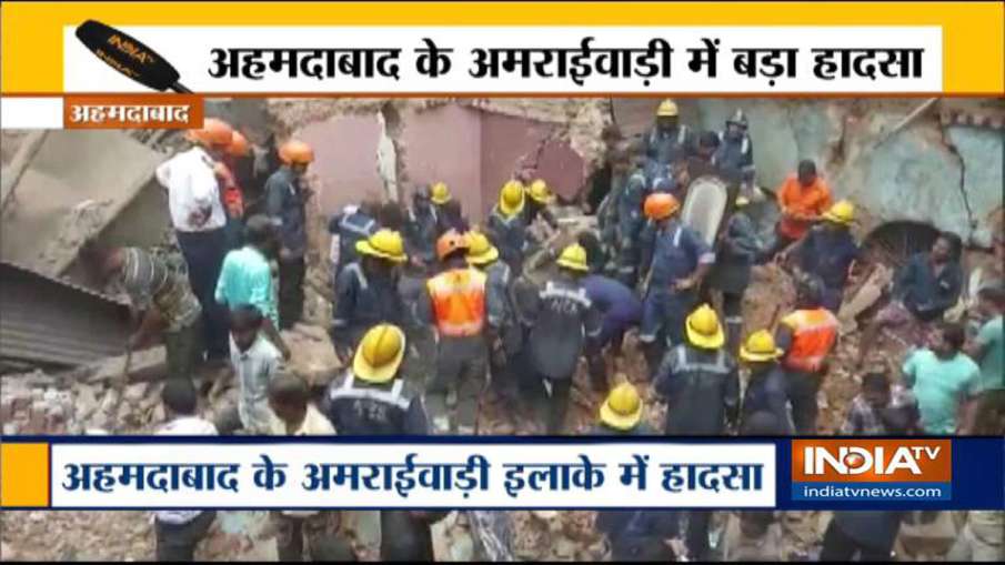 Building collapses in Amraiwadi Building collapses in Amraiwadi- India TV Hindi