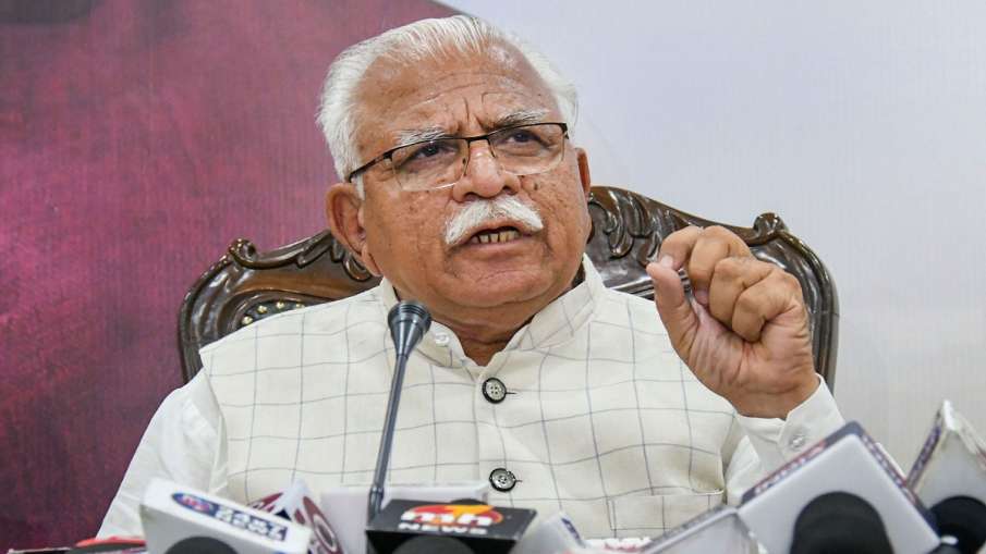 Haryana Chief Minister Manohar Lal Khattar Haryana Chief Minister Manohar Lal Khattar- India TV Hindi