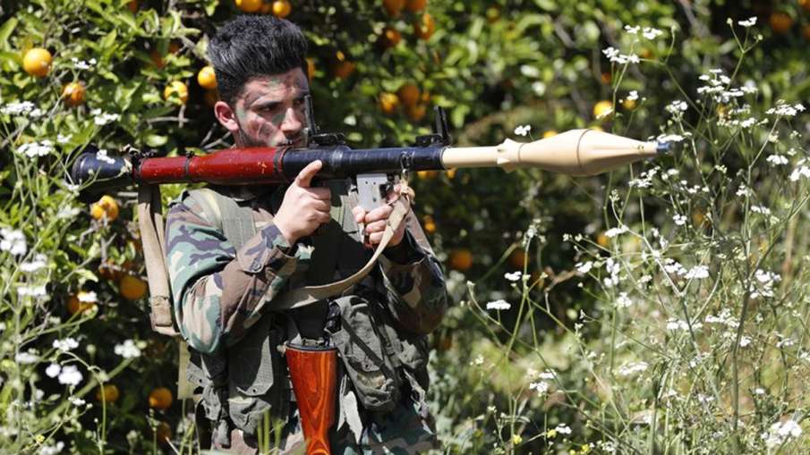Hezbollah fires rockets into Israel from Lebanon, both exchange fire at border | AP Hezbollah fires rockets into Israel from Lebanon, both exchange fire at border | AP- India TV Hindi