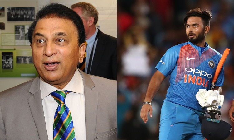 Sunil Gavaskar and Rishabh Pant Sunil Gavaskar and Rishabh Pant- India TV Hindi