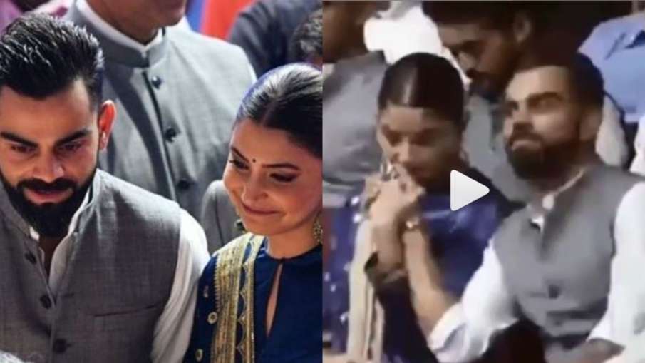 Virat kohli and anushka sharma Virat kohli and anushka sharma- India TV Hindi