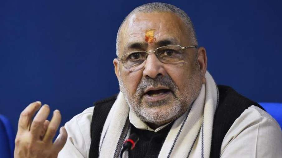 Next assembly election in Bihar will be fought under Nitish Kumar's leadership, says Giriraj Singh Next assembly election in Bihar will be fought under Nitish Kumar's leadership, says Giriraj Singh- India TV Hindi