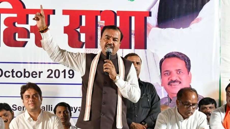 Voting for BJP means dropping nuclear bomb on Pakistan, says Keshav Prasad Maurya | Facebook Voting for BJP means dropping nuclear bomb on Pakistan, says Keshav Prasad Maurya | Facebook- India TV Hindi