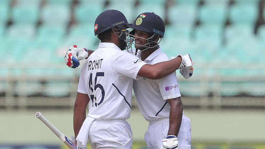Rohit Sharma and Mayank Agarwal Rohit Sharma and Mayank Agarwal- India TV Hindi