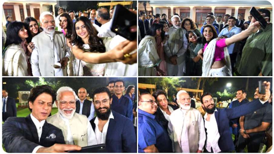 फिल्मी हस्तियों से मिले प्रधानमंत्री नरेंद्र मोदी फिल्मी हस्तियों से मिले प्रधानमंत्री नरेंद्र मोदी- India TV Hindi