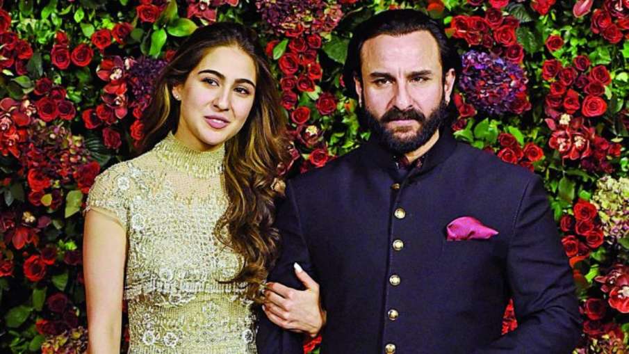 Sara ali khan and Saif ali khan Sara ali khan and Saif ali khan- India TV Hindi