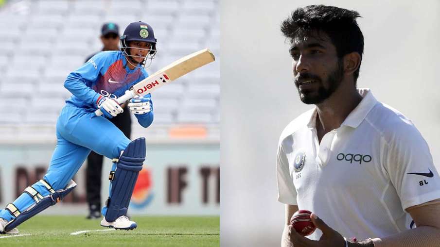 Jasprit Bumrah and Smriti Mandhana Jasprit Bumrah and Smriti Mandhana- India TV Hindi