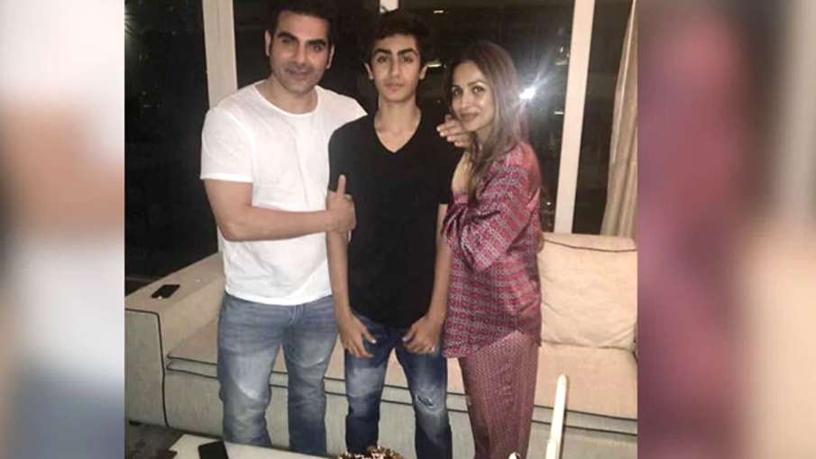 Arbaaz Khan and Malaika Arora with son Arbaaz Khan and Malaika Arora with son- India TV Hindi