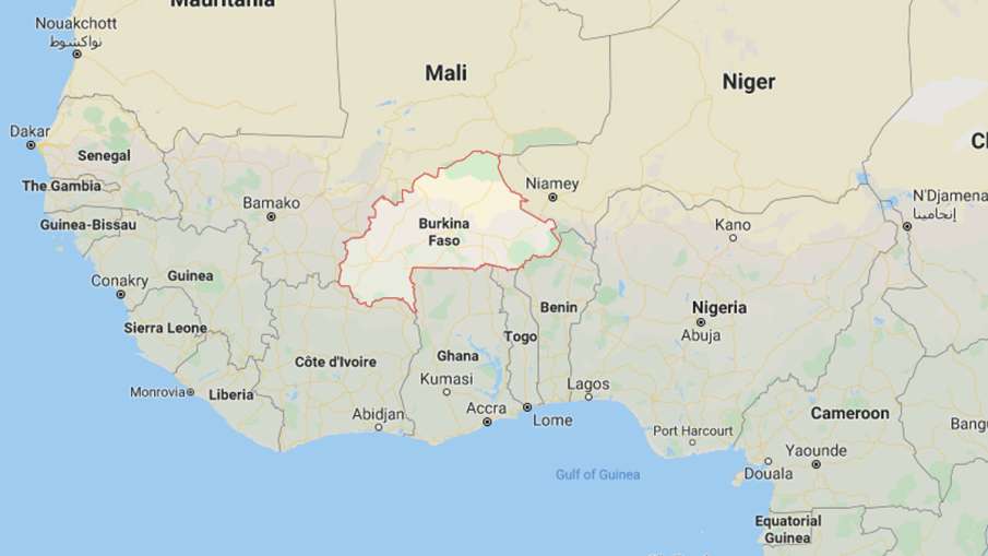 Burkina Faso: 37 killed in attack on Canadian mining convoy | Google Maps Burkina Faso: 37 killed in attack on Canadian mining convoy | Google Maps- India TV Hindi