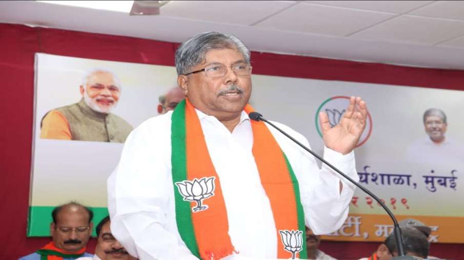 With 119 MLAs we will form BJP government in Maharashtra says Chandrakant Patil With 119 MLAs we will form BJP government in Maharashtra says Chandrakant Patil- India TV Hindi