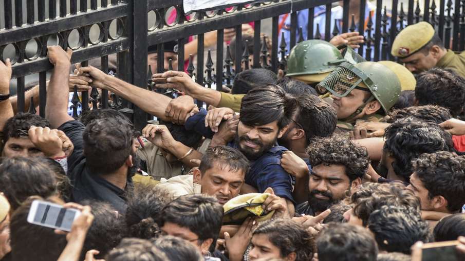 JNU Students protest JNU Students protest- India TV Hindi