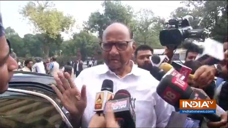 Sharad Pawar Statement before Meeting Sonia Gandhi Sharad Pawar Statement before Meeting Sonia Gandhi- India TV Hindi