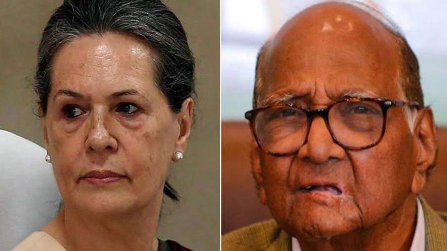 Sonia gandhi and Sharad pawar Sonia gandhi and Sharad pawar- India TV Hindi
