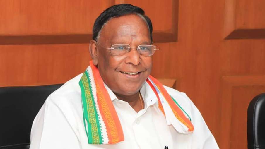A demon has been put in place, says Puducherry CM V Narayanasamy | Facebook A demon has been put in place, says Puducherry CM V Narayanasamy | Facebook- India TV Hindi