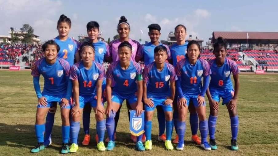 Indian women's football team, Bala devi, south asian games, india vs maldives, india defeat maldiv Indian women's football team, Bala devi, south asian games, india vs maldives, india defeat maldiv- India TV Hindi