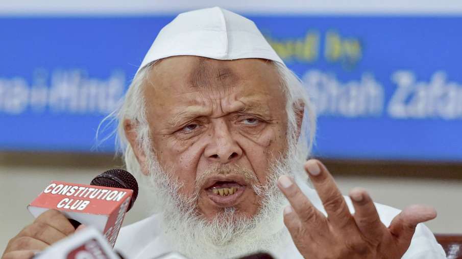 Jamiat Ulema-e-Hind President Maulana Syed Arshad Madani Jamiat Ulema-e-Hind President Maulana Syed Arshad Madani- India TV Hindi