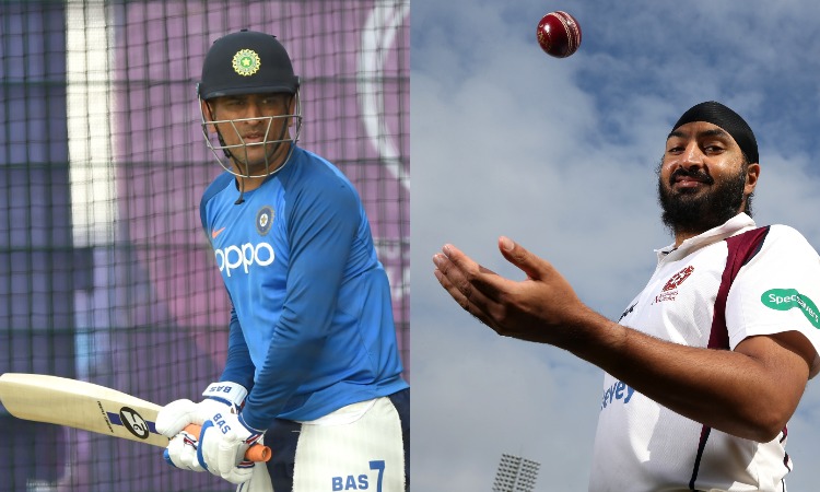 MS Dhoni and Monty Panesar MS Dhoni and Monty Panesar- India TV Hindi