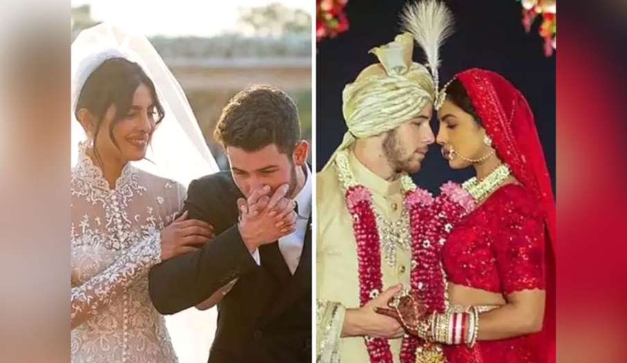 Priyanka chopra and nick jonas wedding anniversary Priyanka chopra and nick jonas wedding anniversary- India TV Hindi