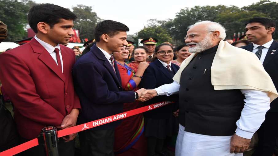 Prime Minister Modi told the students that only the exam... Prime Minister Modi told the students that only the exam...- India TV Hindi