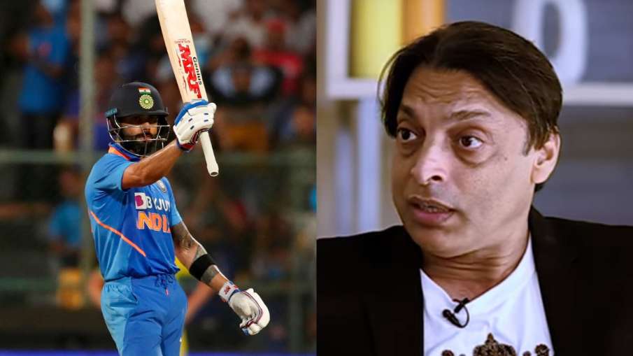Virat Kohli and Shoaib Akhtar Virat Kohli and Shoaib Akhtar- India TV Hindi