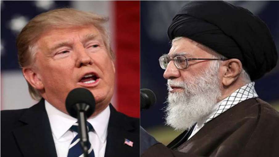 Donald Trump and Ayatollah Ali Khamenei Donald Trump and Ayatollah Ali Khamenei - India TV Hindi
