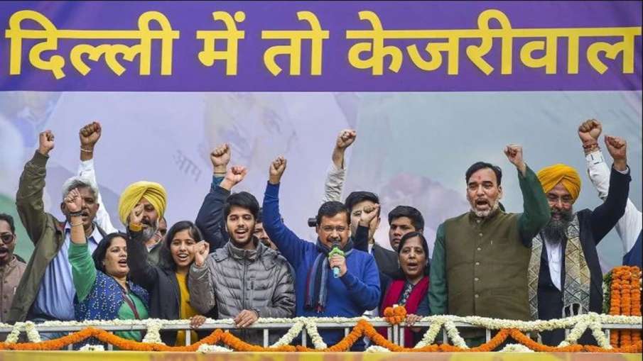 Multi-level security arrangement for Arvind Kejriwal's swearing-in ceremony Multi-level security arrangement for Arvind Kejriwal's swearing-in ceremony - India TV Hindi