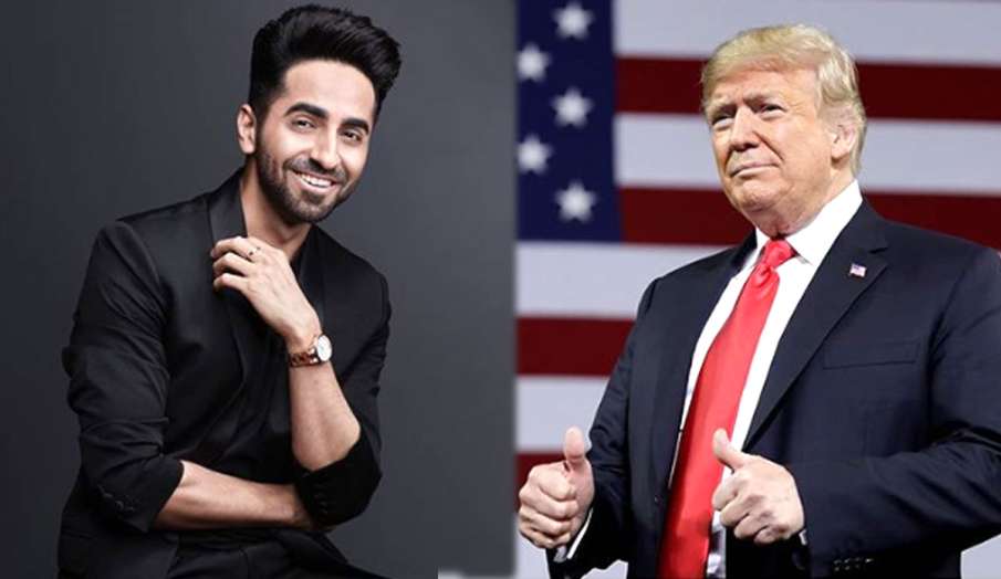 ayushmann khurrana donald trump ayushmann khurrana donald trump- India TV Hindi